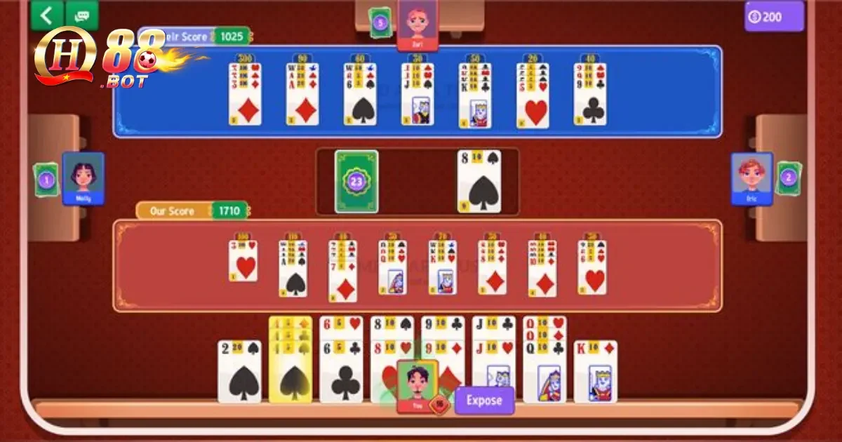 Cách chơi Canasta QH88 cho người mới