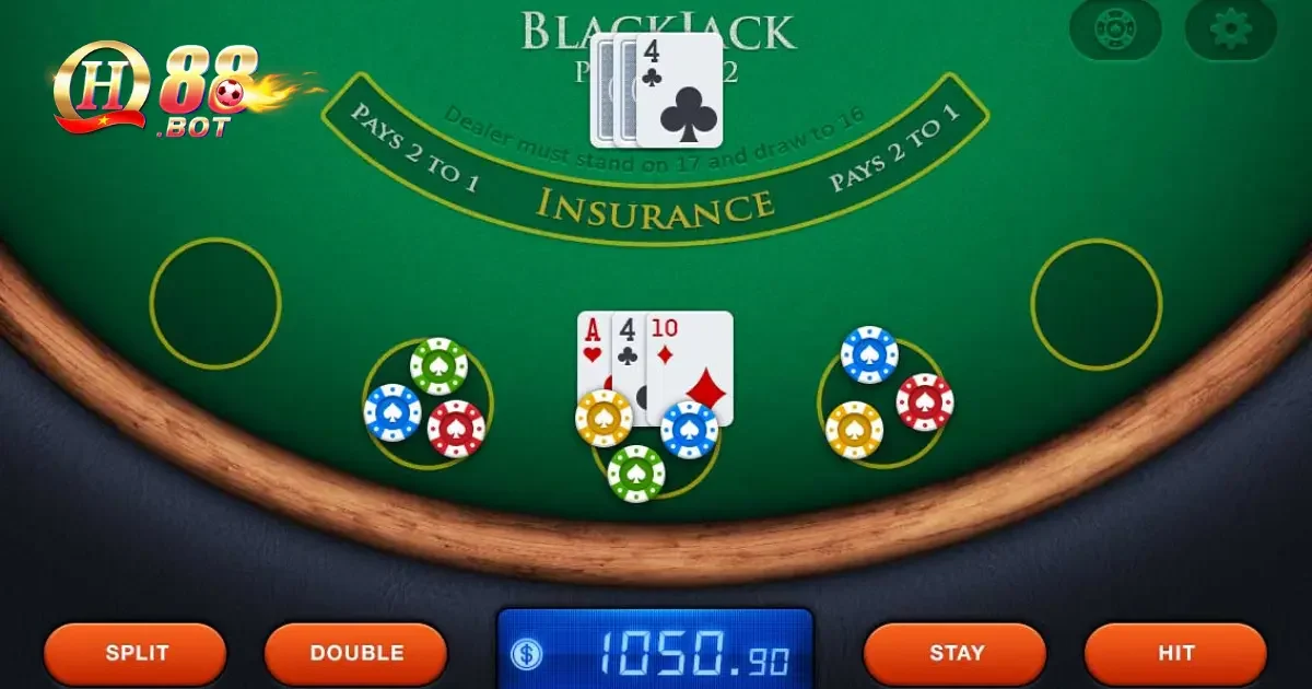 Chiến Lược “Split” Và “Double Down” Khi Chơi Blackjack Tại QH88