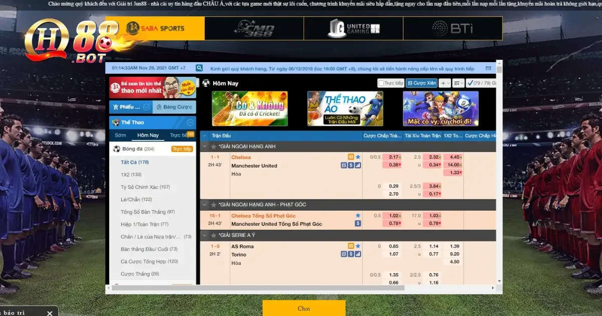 Bóng Đá QH88 – Cá Cược Thể Thao Vua Với Thưởng Hấp Dẫn 4 Các Loại Kèo Đặc Biệt Trong Cá Cược Bóng Đá Tại QH88