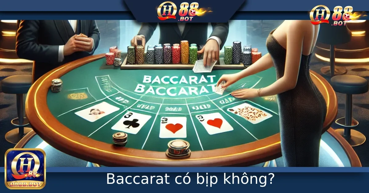 Baccarat có bịp không? Đây là câu hỏi mà nhiều người chơi thường đặt ra khi tham gia vào trò chơi này. Trò chơi baccarat từ lâu đã nổi tiếng trong giới cá cược, nhưng liệu có phải tất cả những chiến thắng đều là kết quả của kỹ năng và may mắn? Hay có những hình thức gian lận nào diễn ra bên trong bàn chơi? Trong bài viết này, chúng ta sẽ cùng nhau khám phá sự thật về baccarat cũng như các hình thức bịp thường gặp.