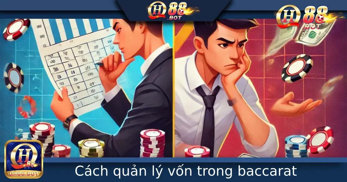 Khi tham gia vào trò chơi baccarat, một trong những yếu tố quan trọng nhất mà người chơi cần chú ý là cách quản lý vốn trong baccarat. Việc quản lý vốn không chỉ giúp bạn có được những quyết định đúng đắn trong suốt quá trình chơi mà còn giúp tối ưu hóa lợi nhuận và giảm thiểu rủi ro.