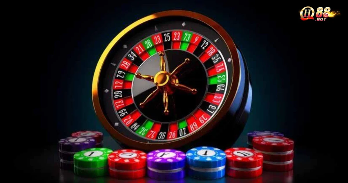 Có hai loại cược chính trong Roulette tại casino QH88: cược trong và cược ngoài